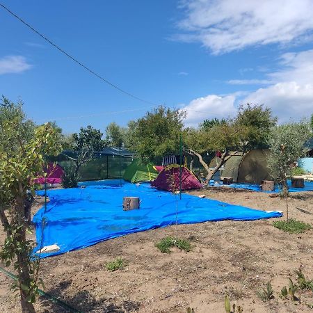 Aree Tende Presso La Casa In Campagna Di Ottavia Hotel Alezio Luaran gambar
