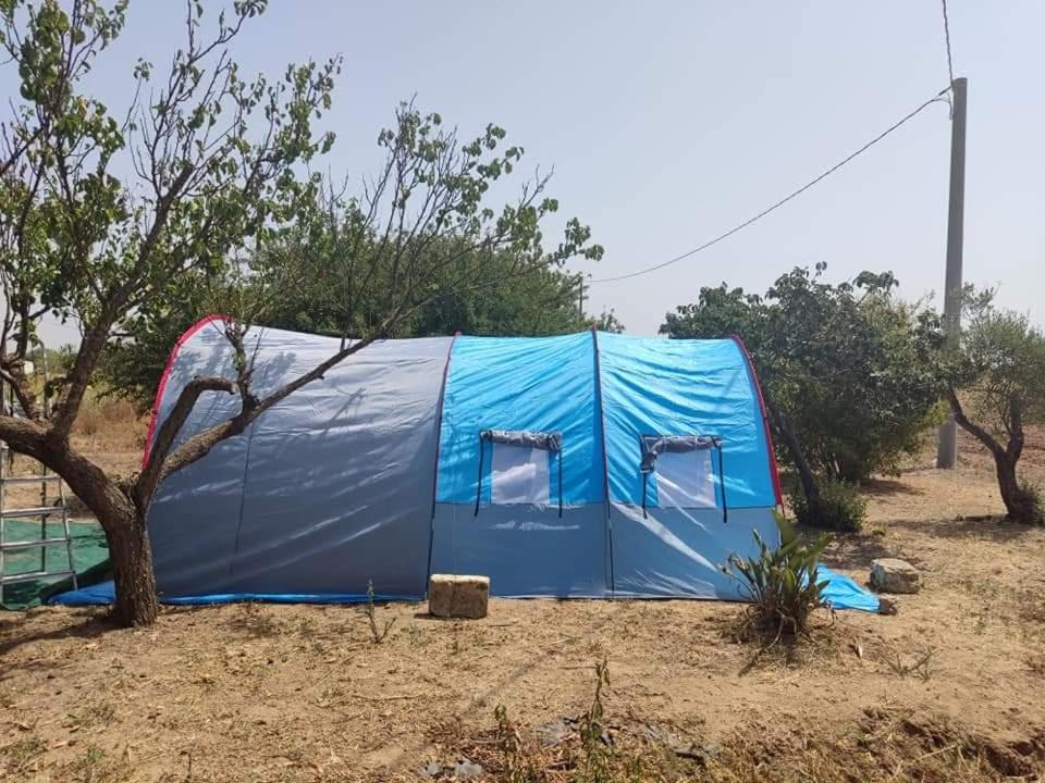 Aree Tende Presso La Casa In Campagna Di Ottavia Hotel Alezio Luaran gambar