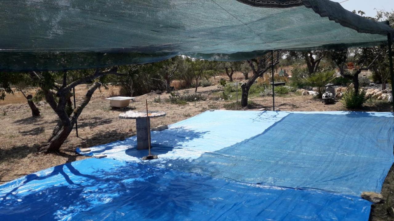 Aree Tende Presso La Casa In Campagna Di Ottavia Hotel Alezio Luaran gambar